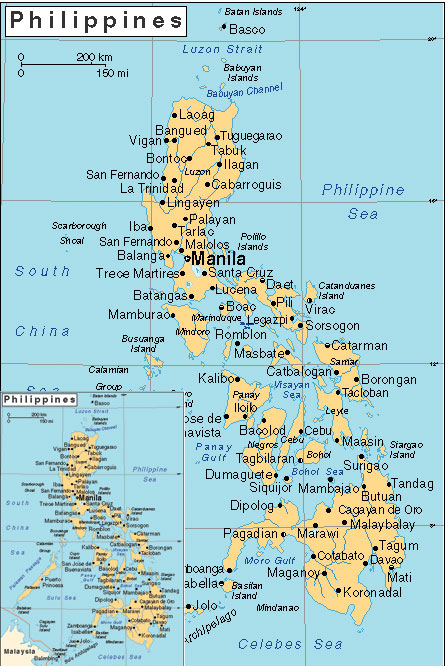 خرائط واعلام الفلبين 2012   -Maps and flags Philippines 2012